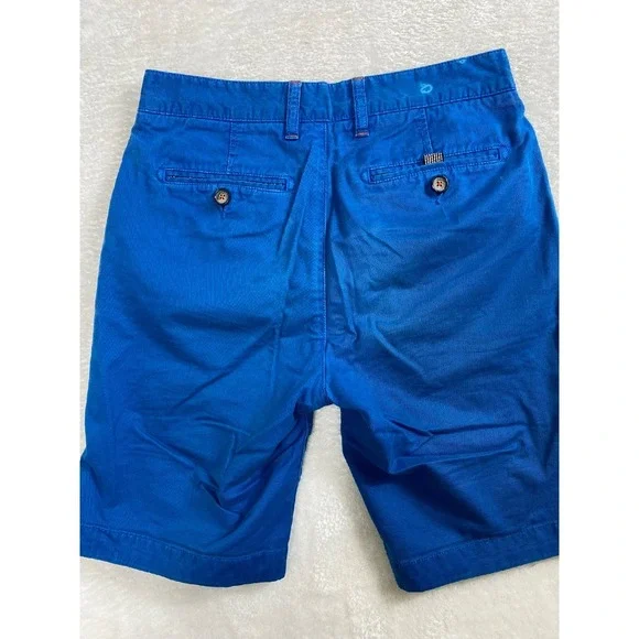 Ted Baker London Blue Shorts Chino Casual Summer Mens Size 28R **READ** - Picture 2 of 6